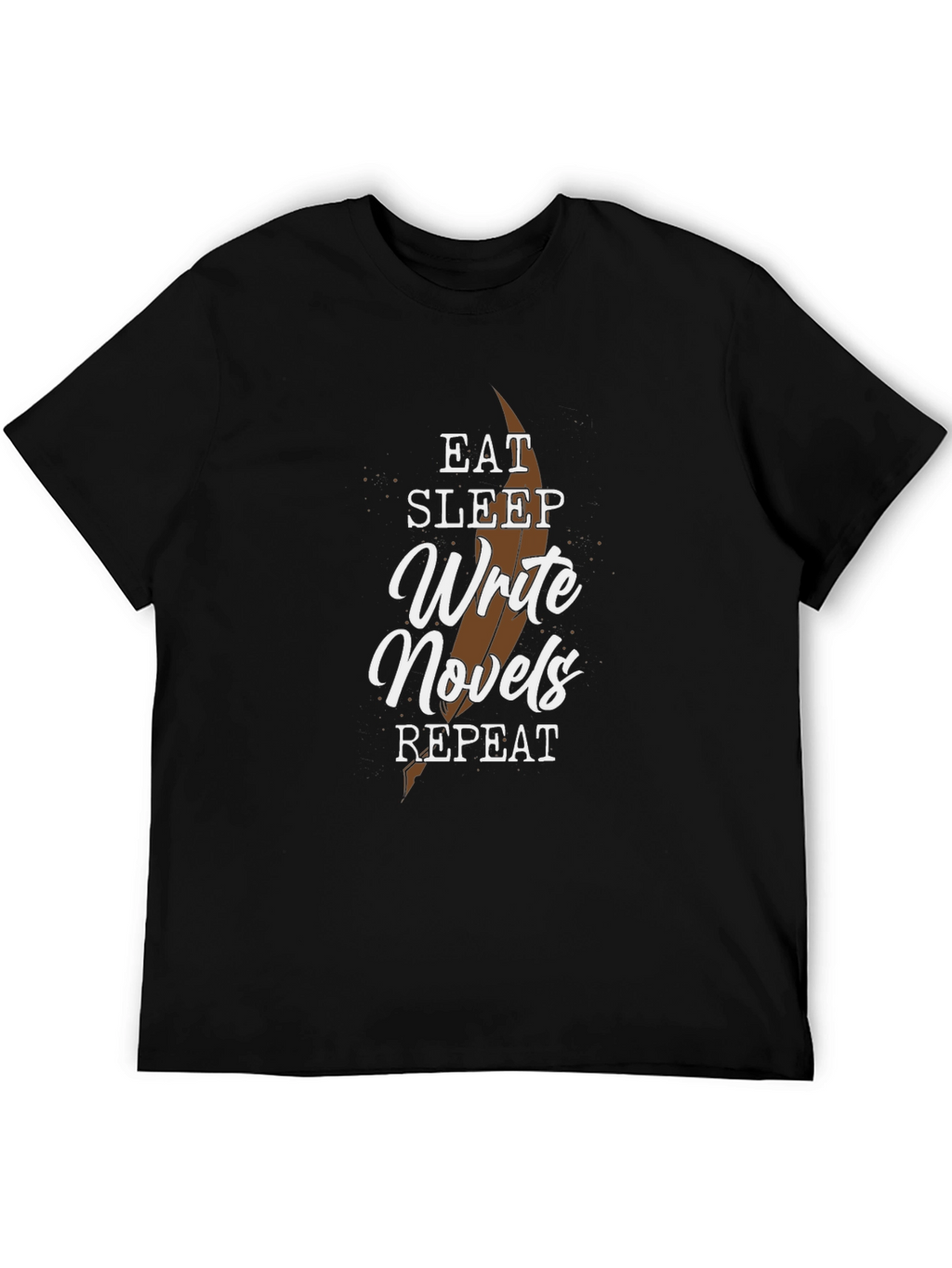 Eat Sleep Write Novels Repeat Graphic Tee