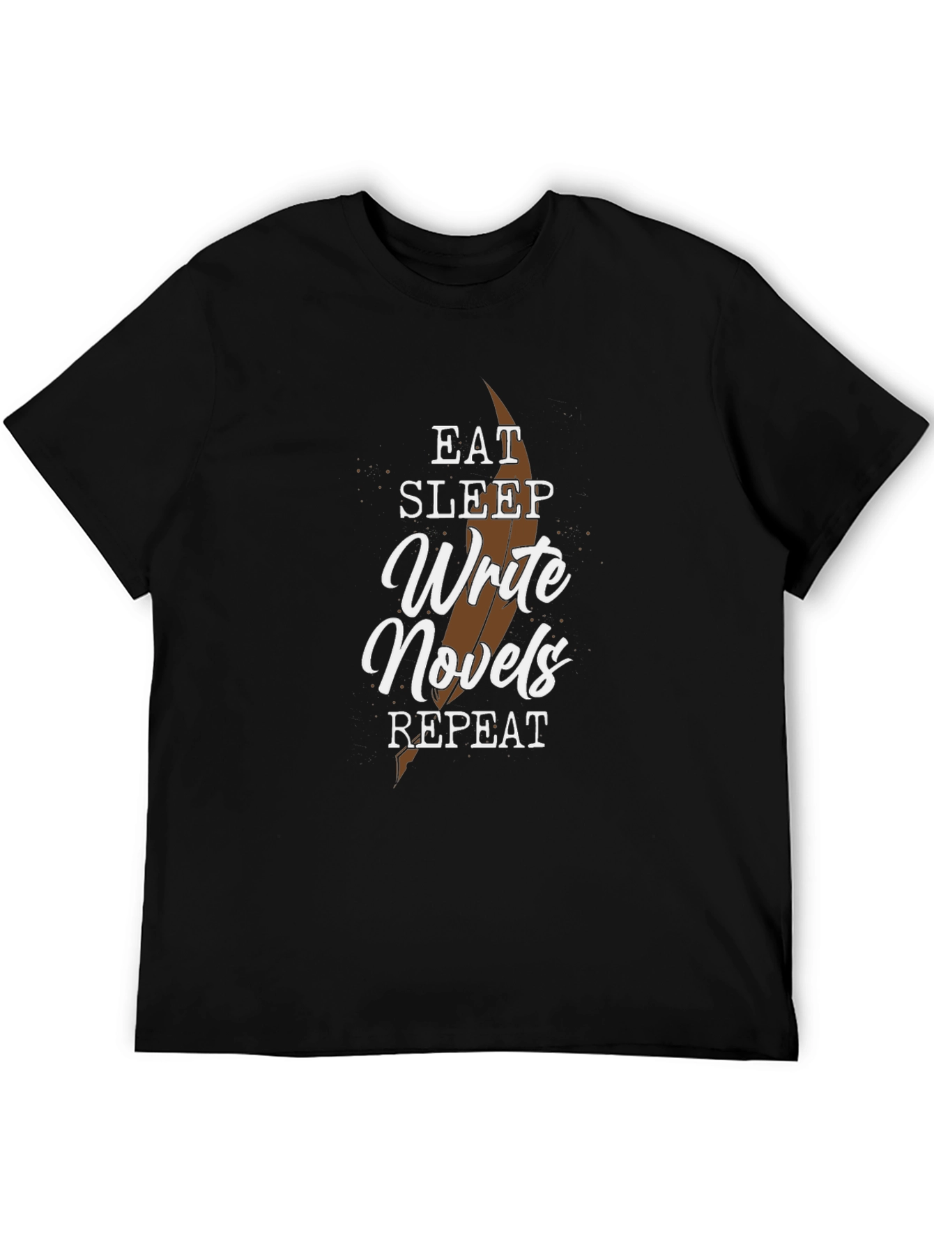 Eat Sleep Write Novels Repeat Graphic Tee