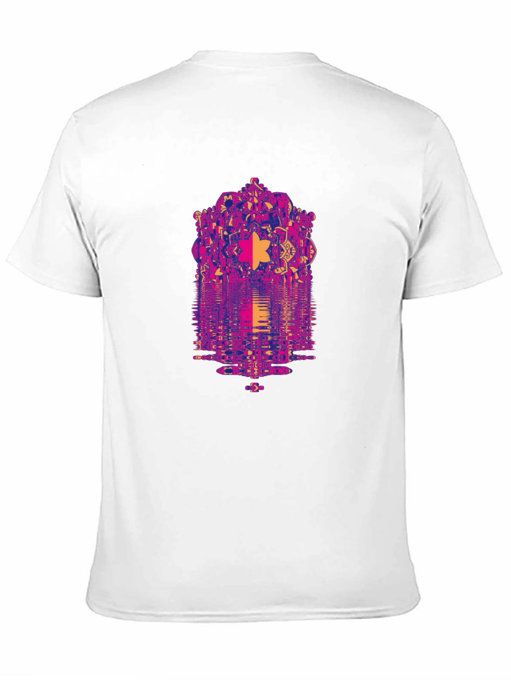 Psychedelic Mandala Reflection Graphic T-Shirt