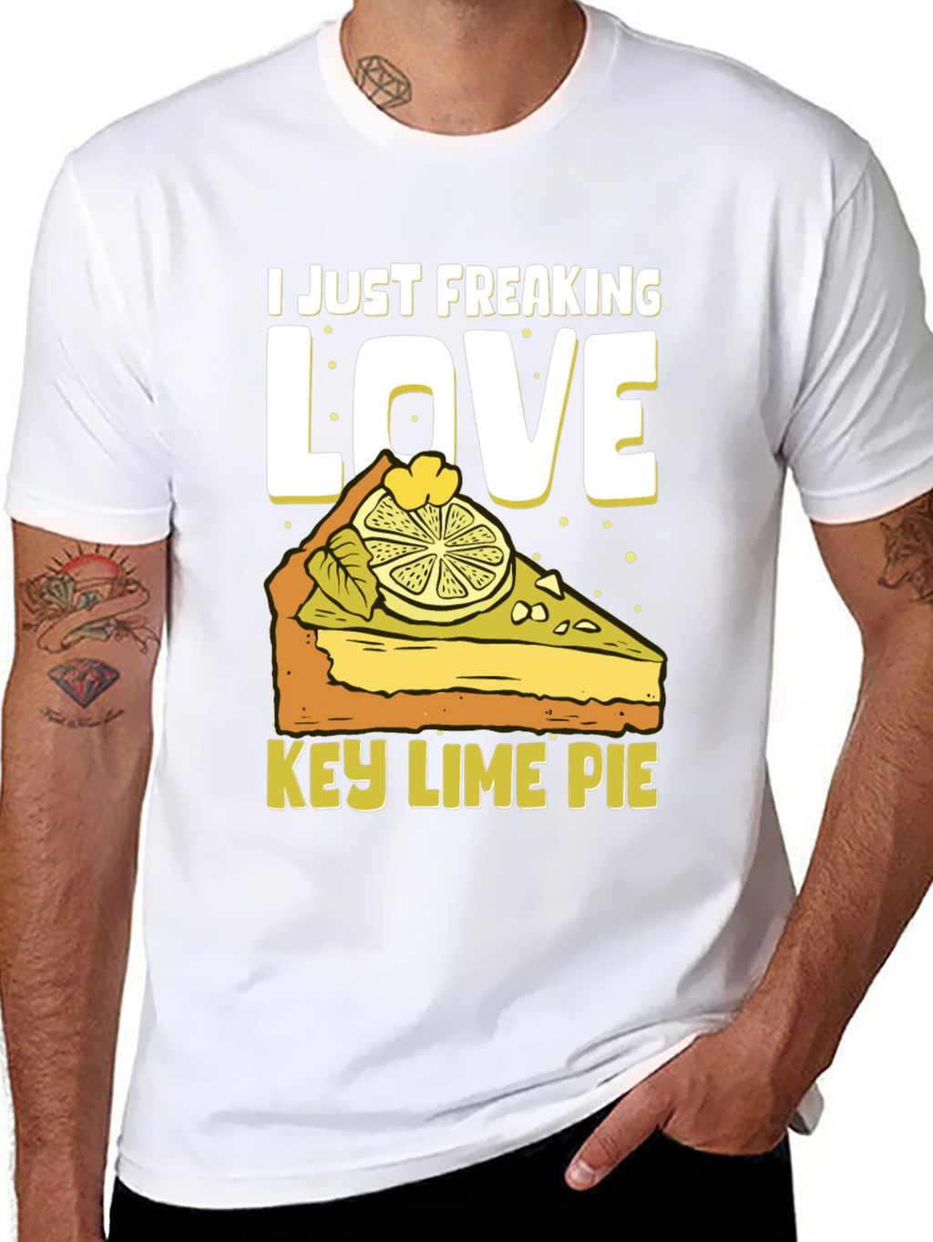 Key Lime Pie Lover T-Shirt - Freaking Love It!