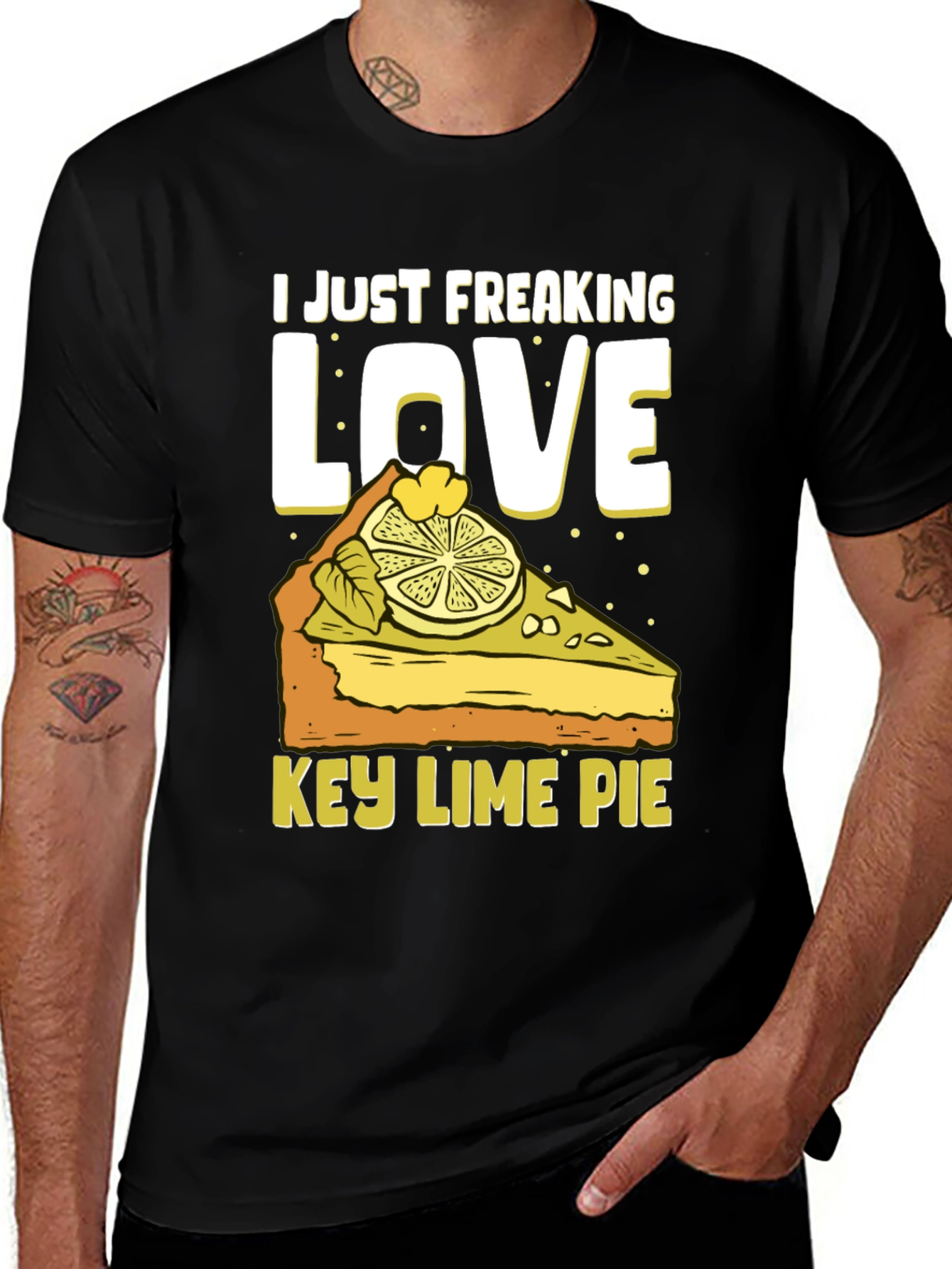 Key Lime Pie Lover T-Shirt - Freaking Love It!