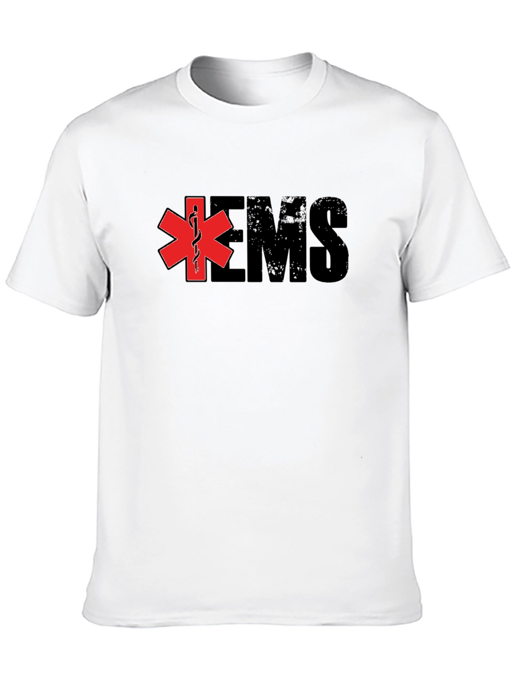 EMS Star of Life Black T-Shirt