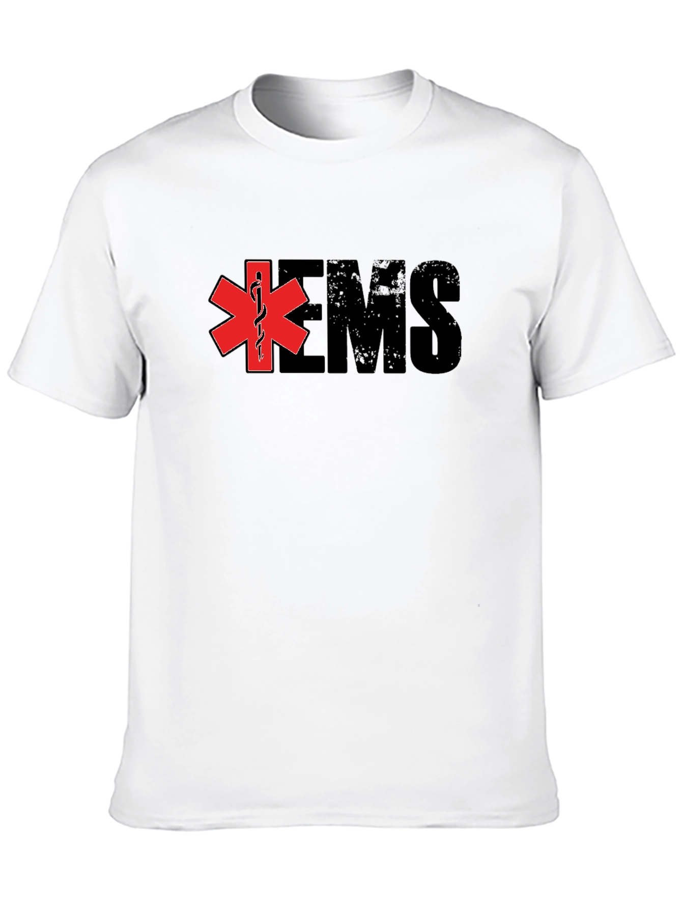 EMS Star of Life Black T-Shirt
