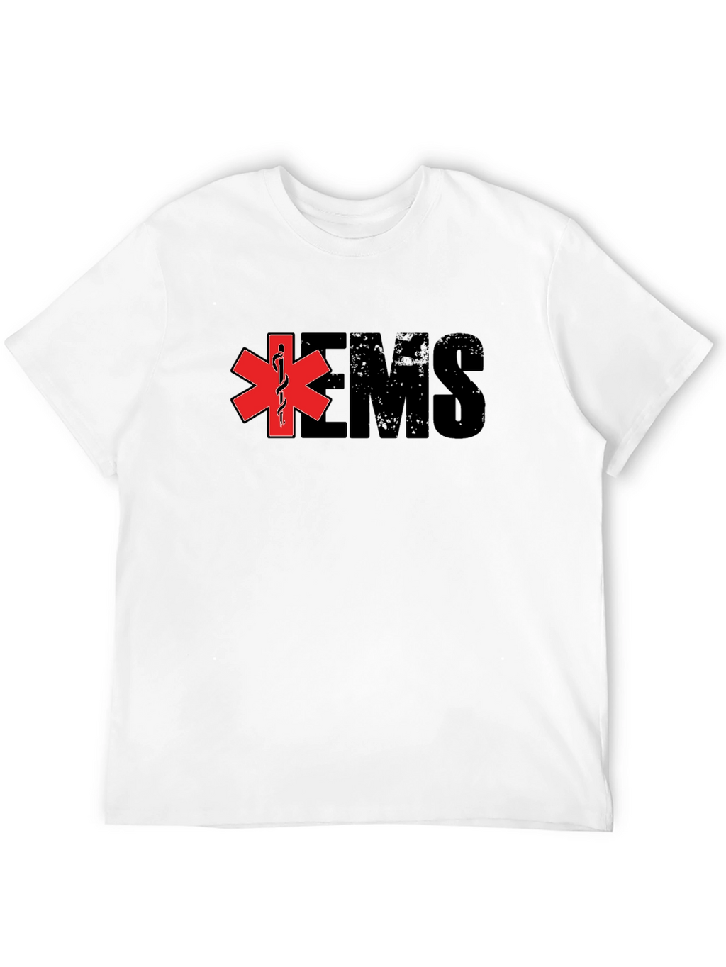 EMS Star of Life Black T-Shirt