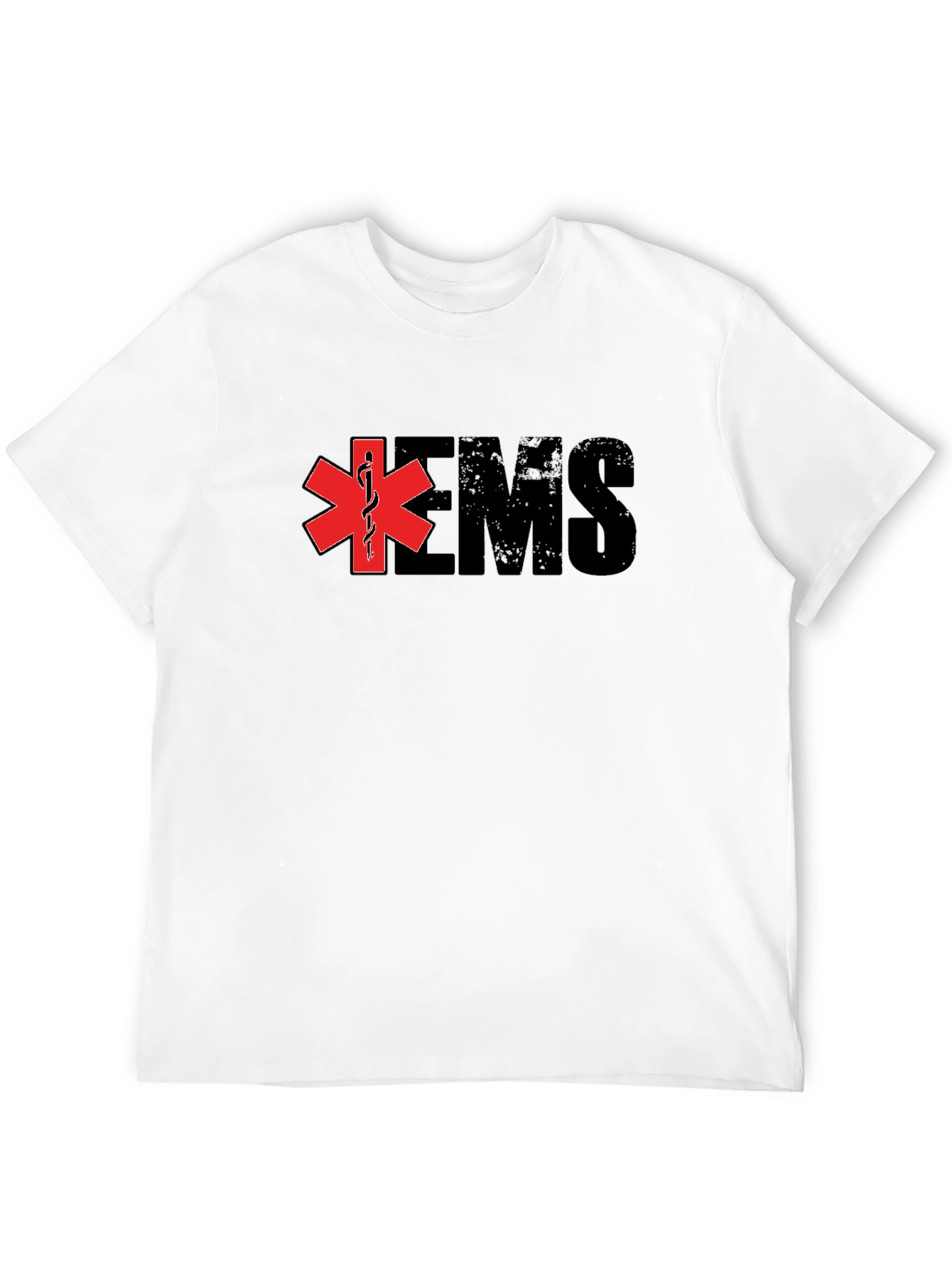 EMS Star of Life Black T-Shirt