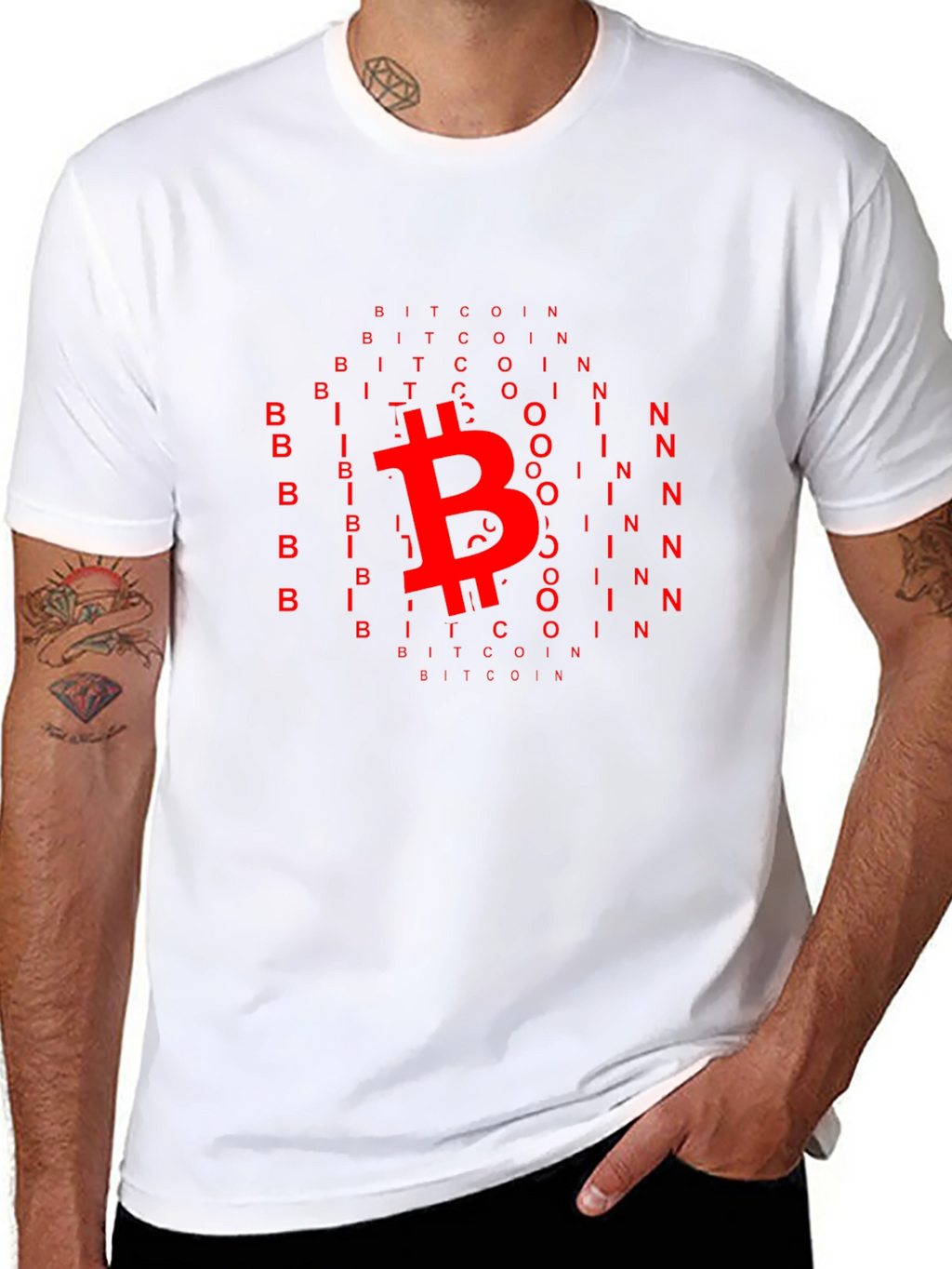 Bitcoin Graphic Tee - Crypto Fan Apparel