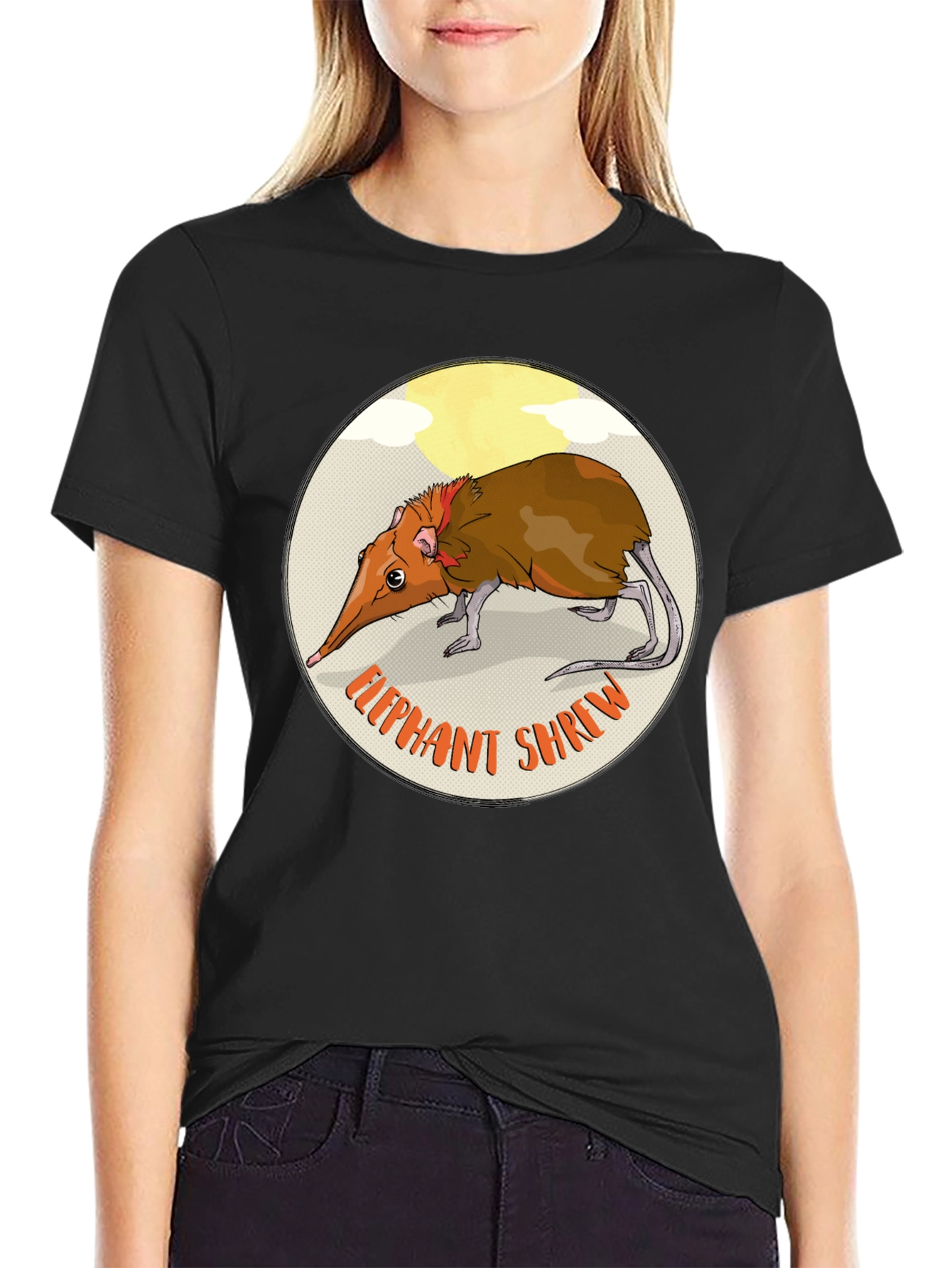 Elephant Shrew Graphic T-Shirt