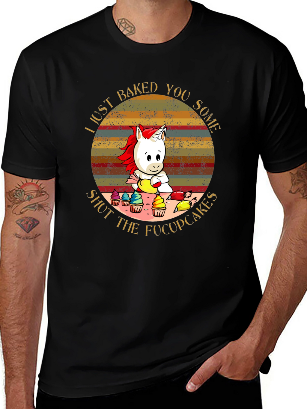 Unicorn Baked Fucupcakes T-Shirt