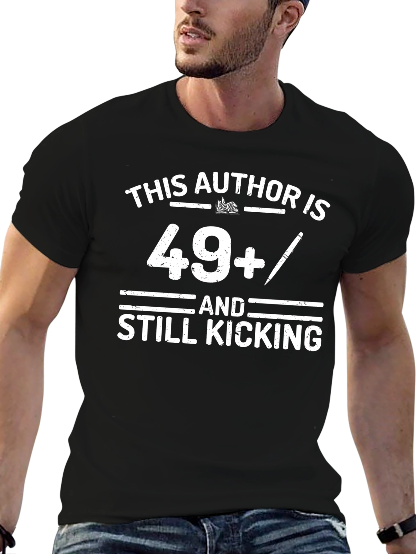 Author 49+ Still Kicking T-Shirt