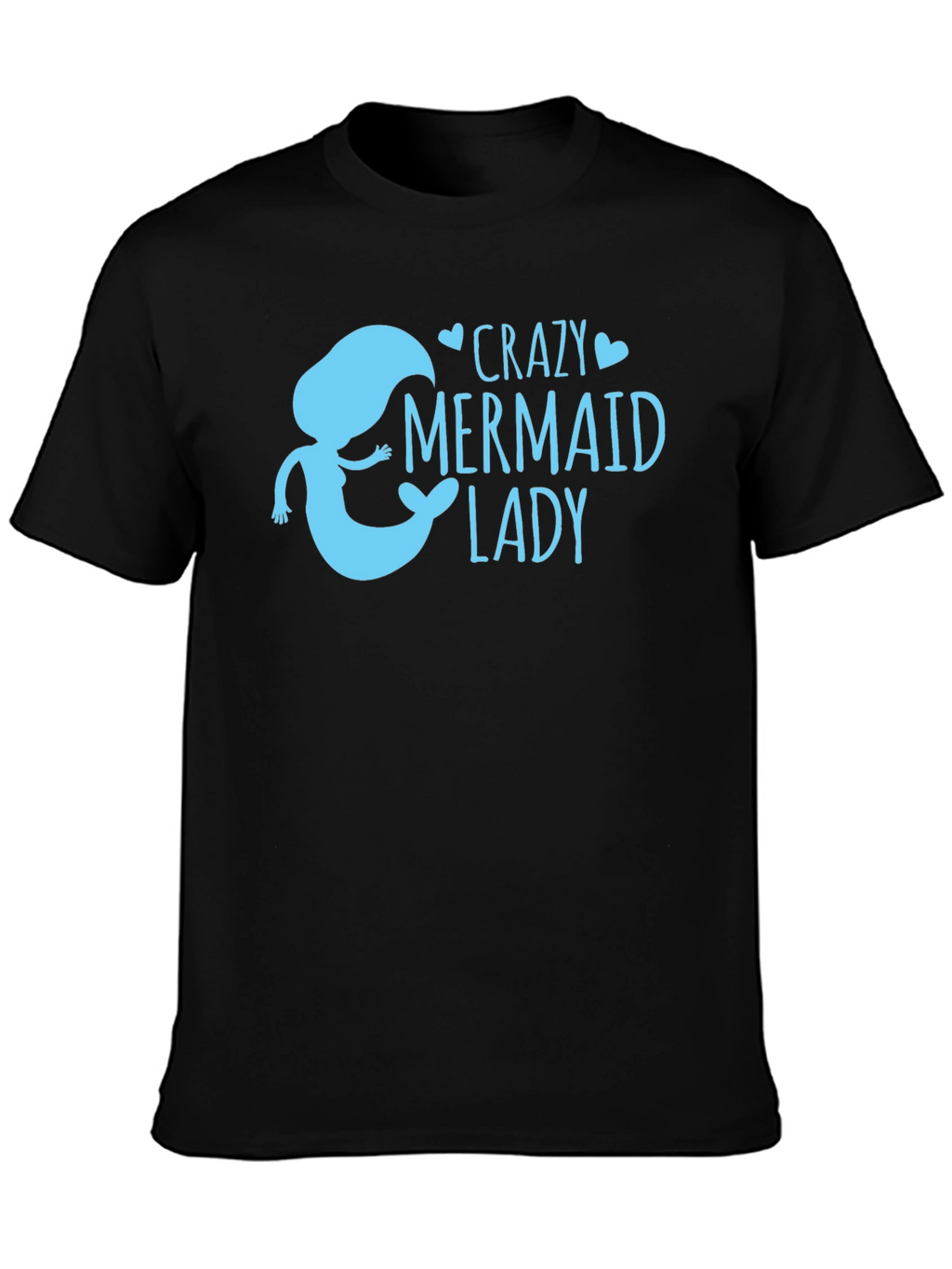 Crazy Mermaid Lady T-Shirt