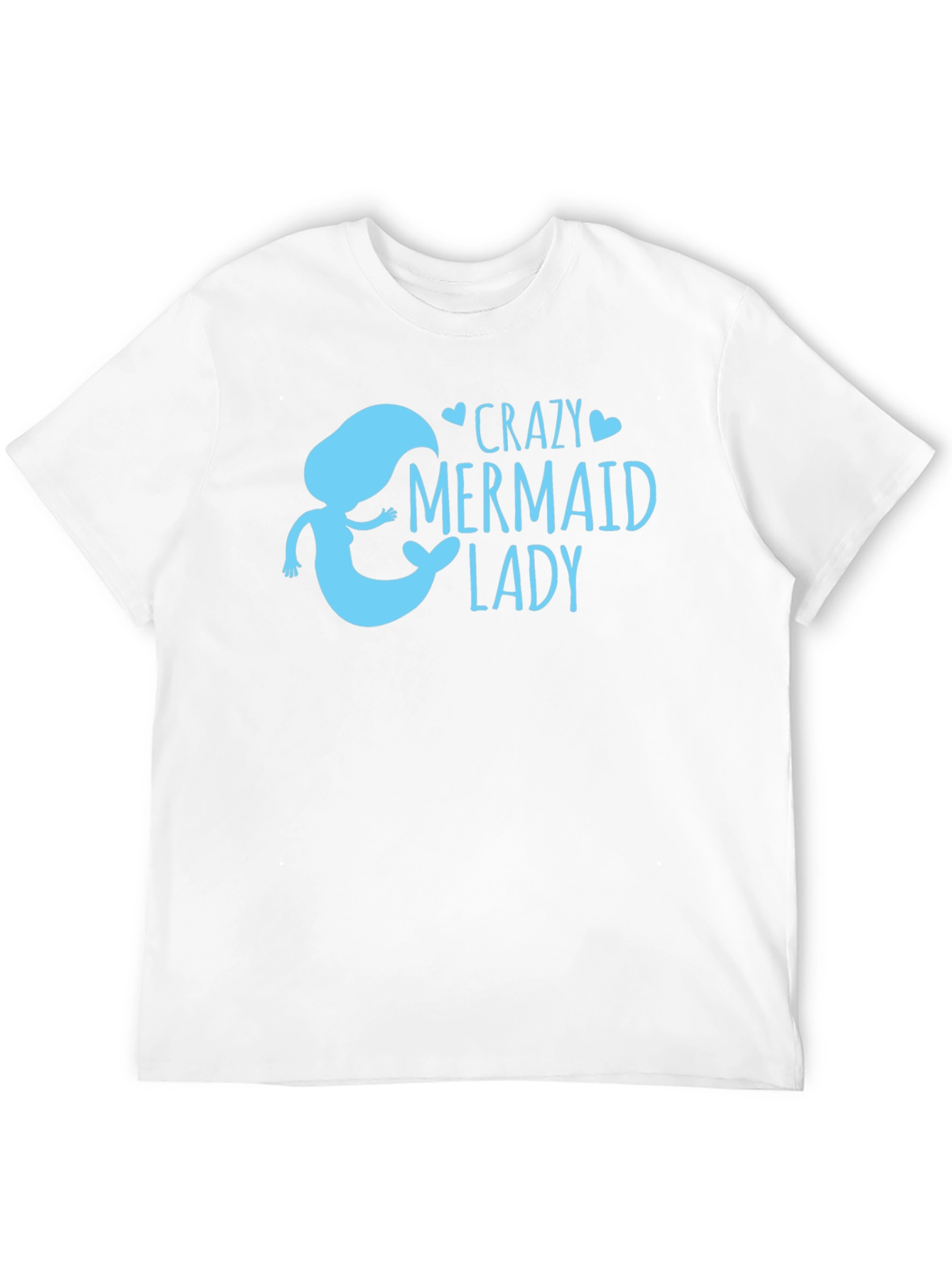Crazy Mermaid Lady T-Shirt