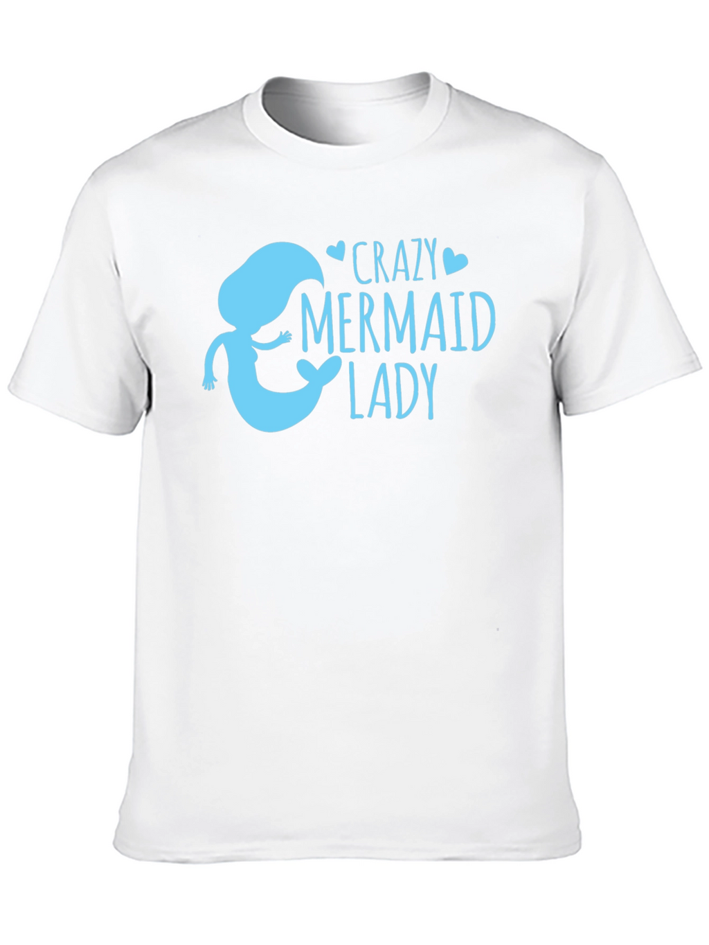 Crazy Mermaid Lady T-Shirt