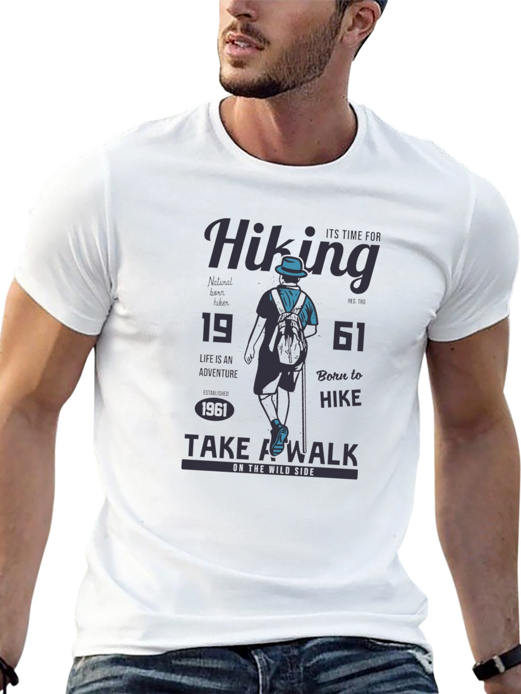 Hiking Adventure T-Shirt - Born to Hike