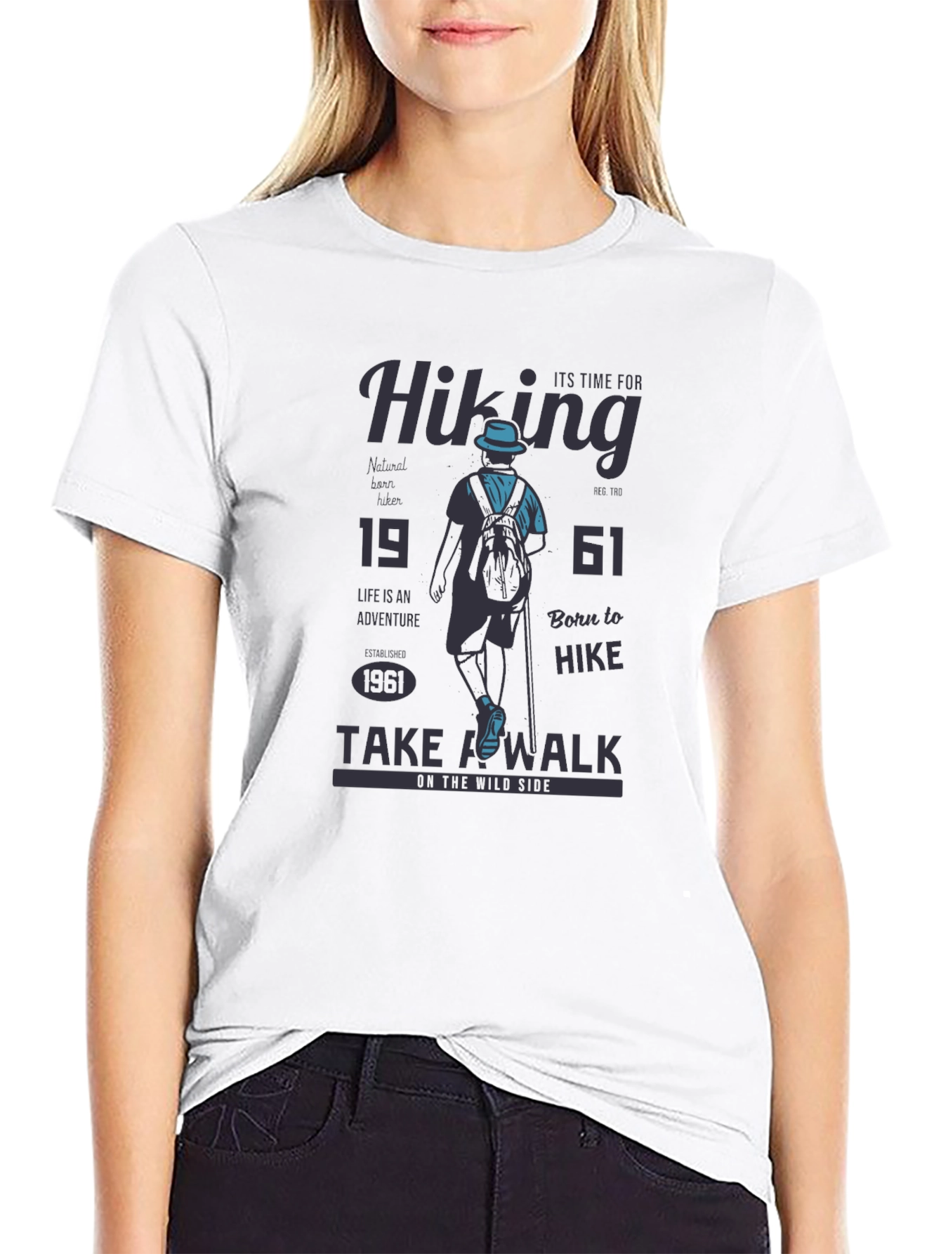 Hiking Adventure T-Shirt - Born to Hike