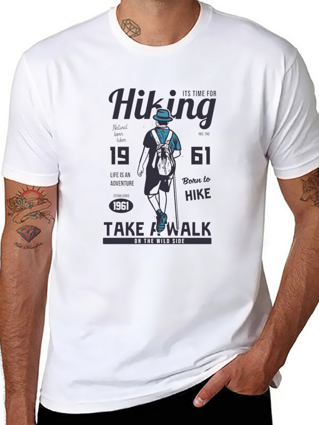 Hiking Adventure T-Shirt - Born to Hike