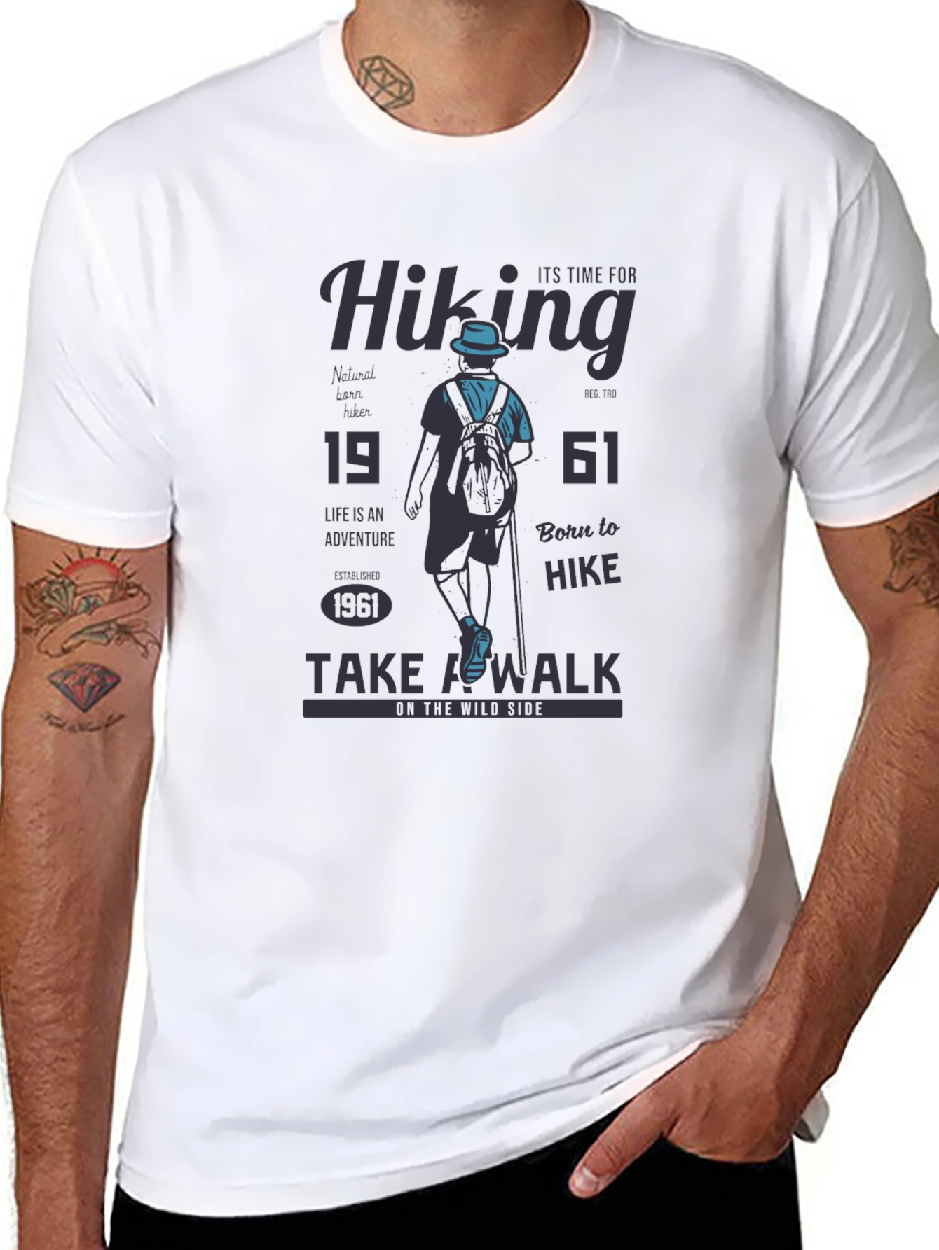 Hiking Adventure T-Shirt - Born to Hike