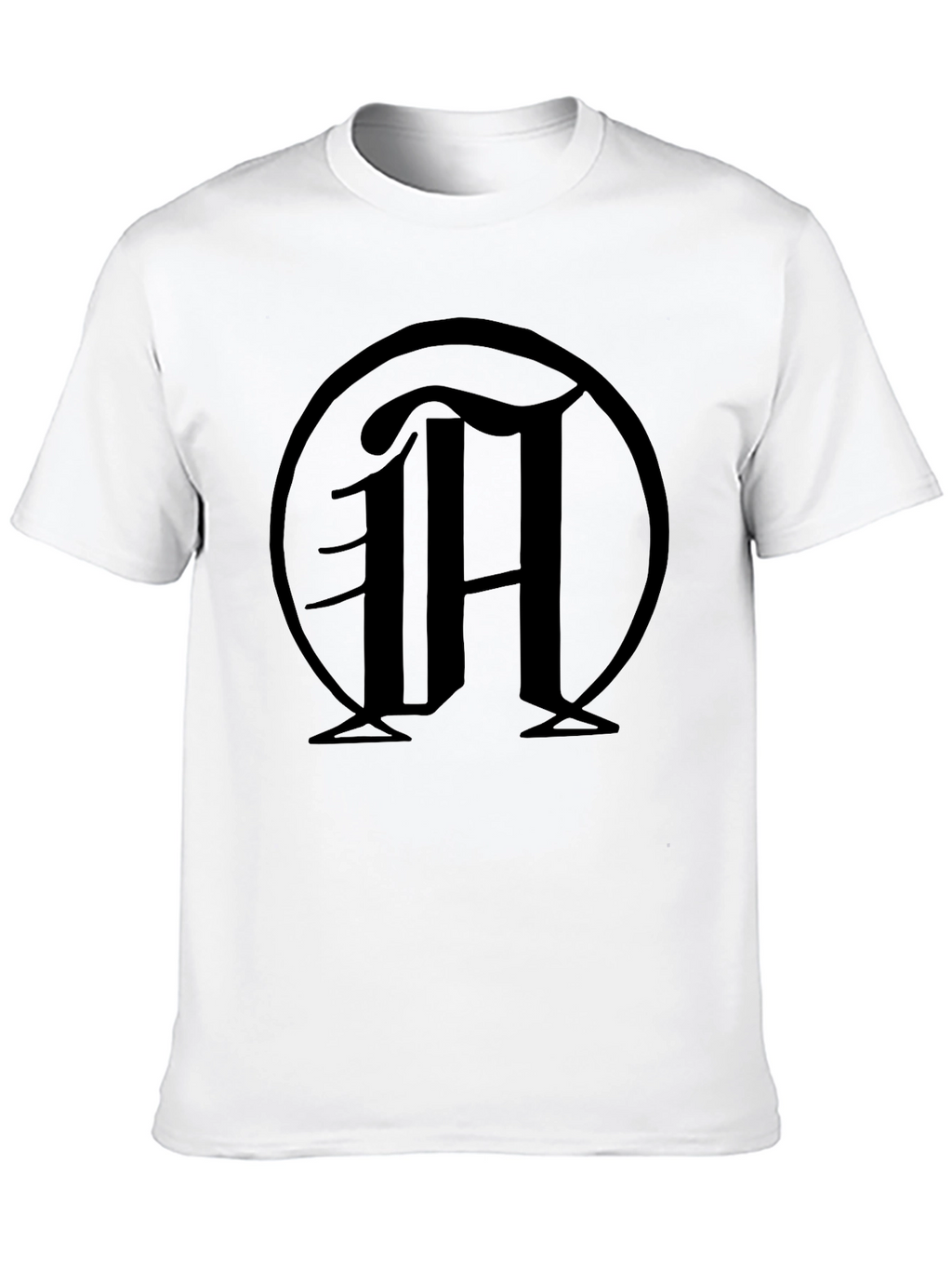 Black T-Shirt with M Logo