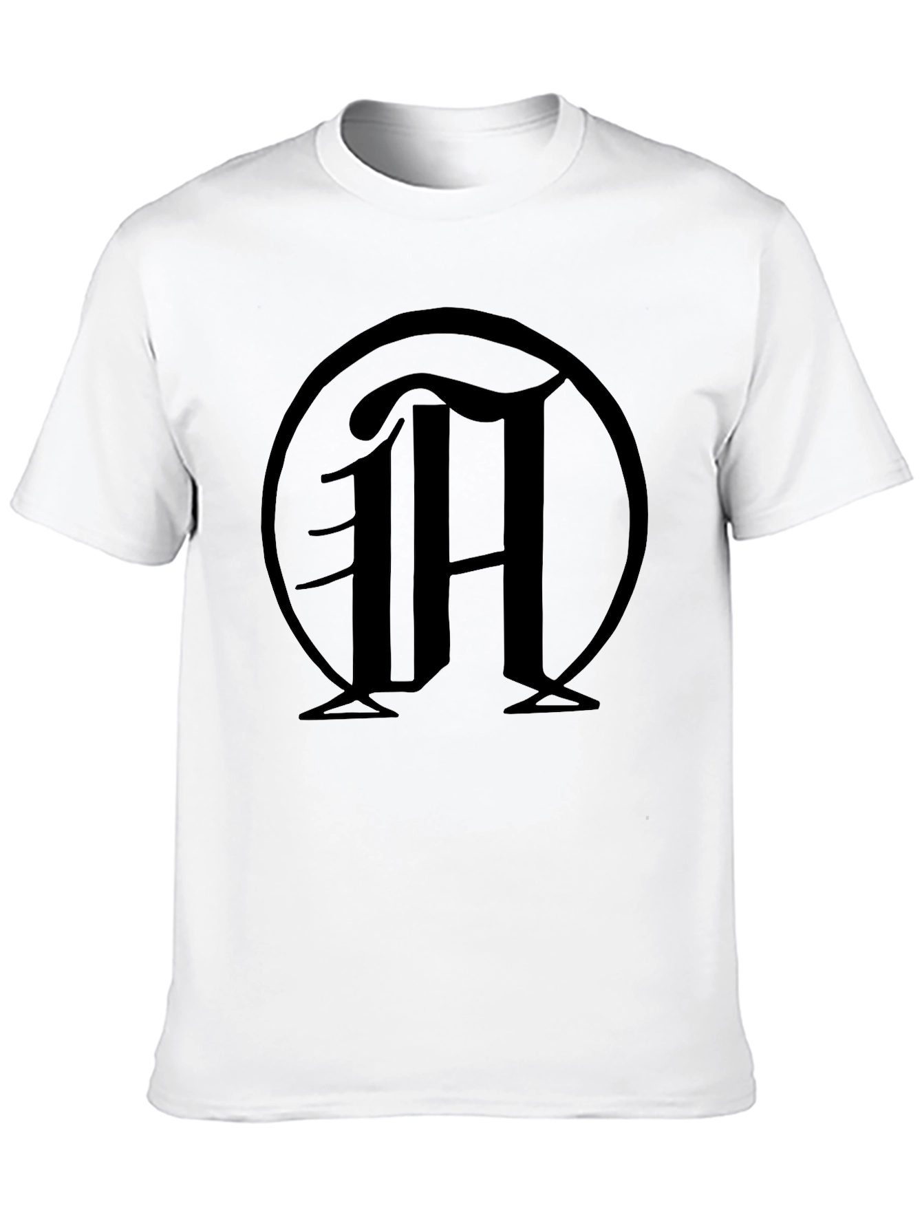 Black T-Shirt with M Logo