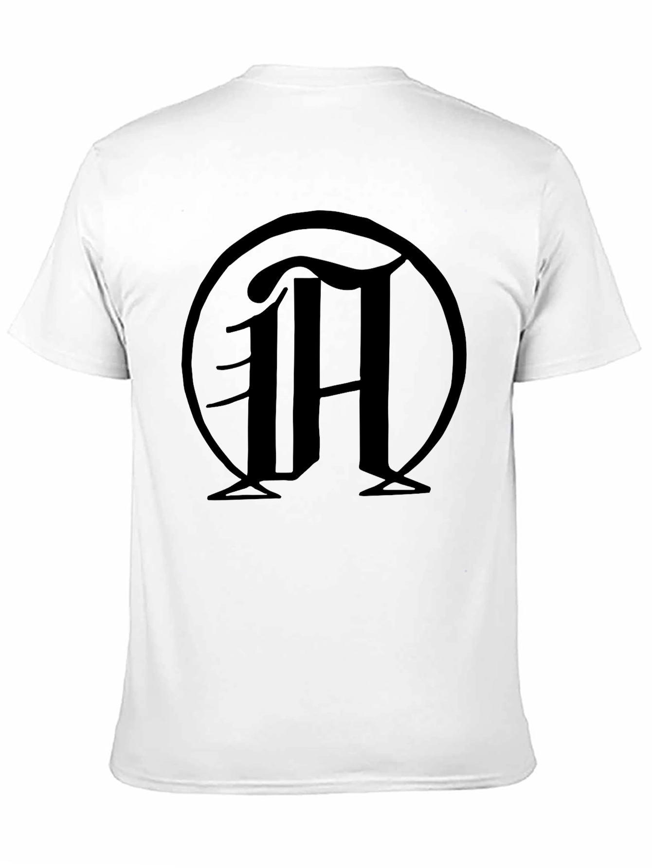 Black T-Shirt with M Logo