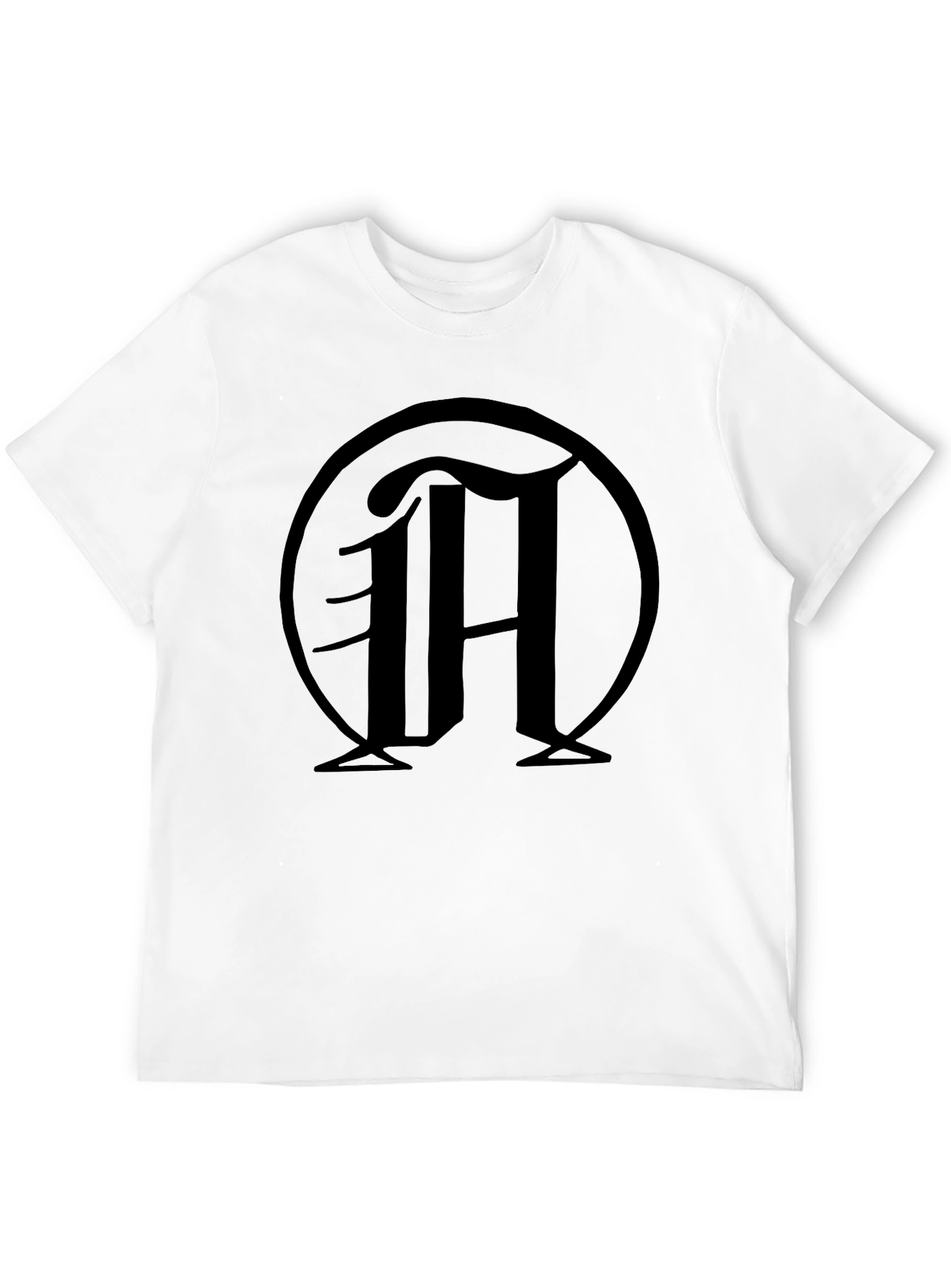 Black T-Shirt with M Logo