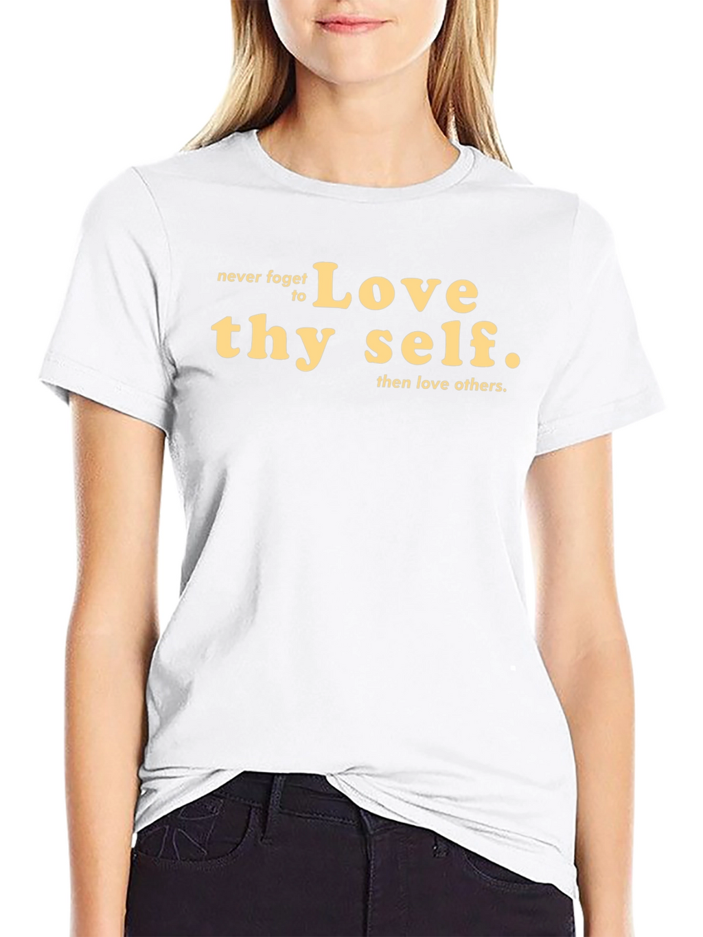Love Thy Self T-Shirt - Motivational Graphic Tee