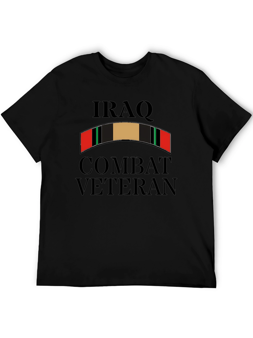 Iraq Combat Veteran Graphic Tee - Black