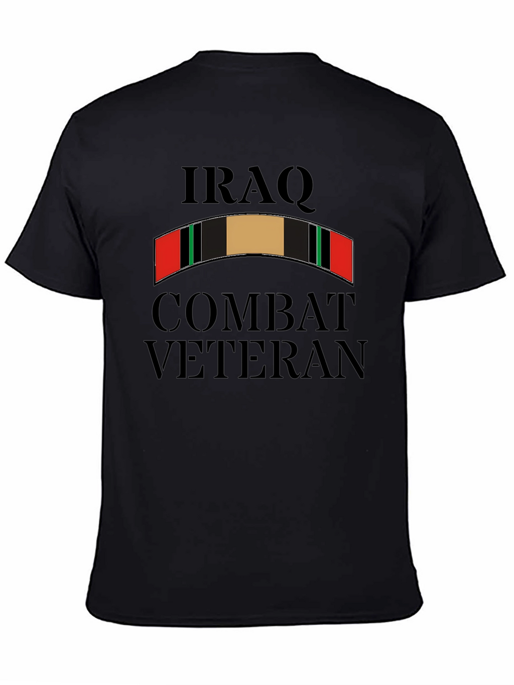 Iraq Combat Veteran Graphic Tee - Black