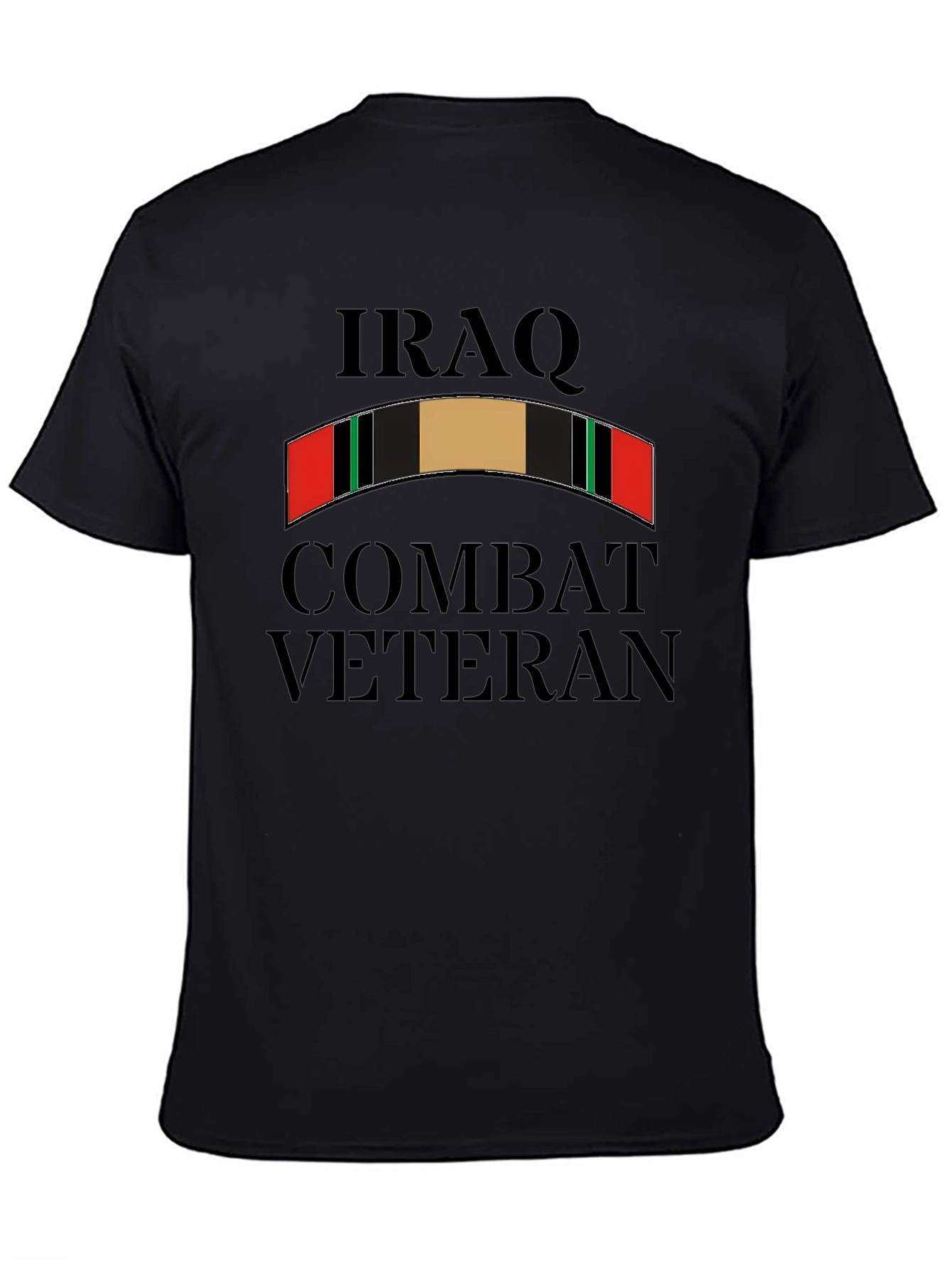 Iraq Combat Veteran Graphic Tee - Black