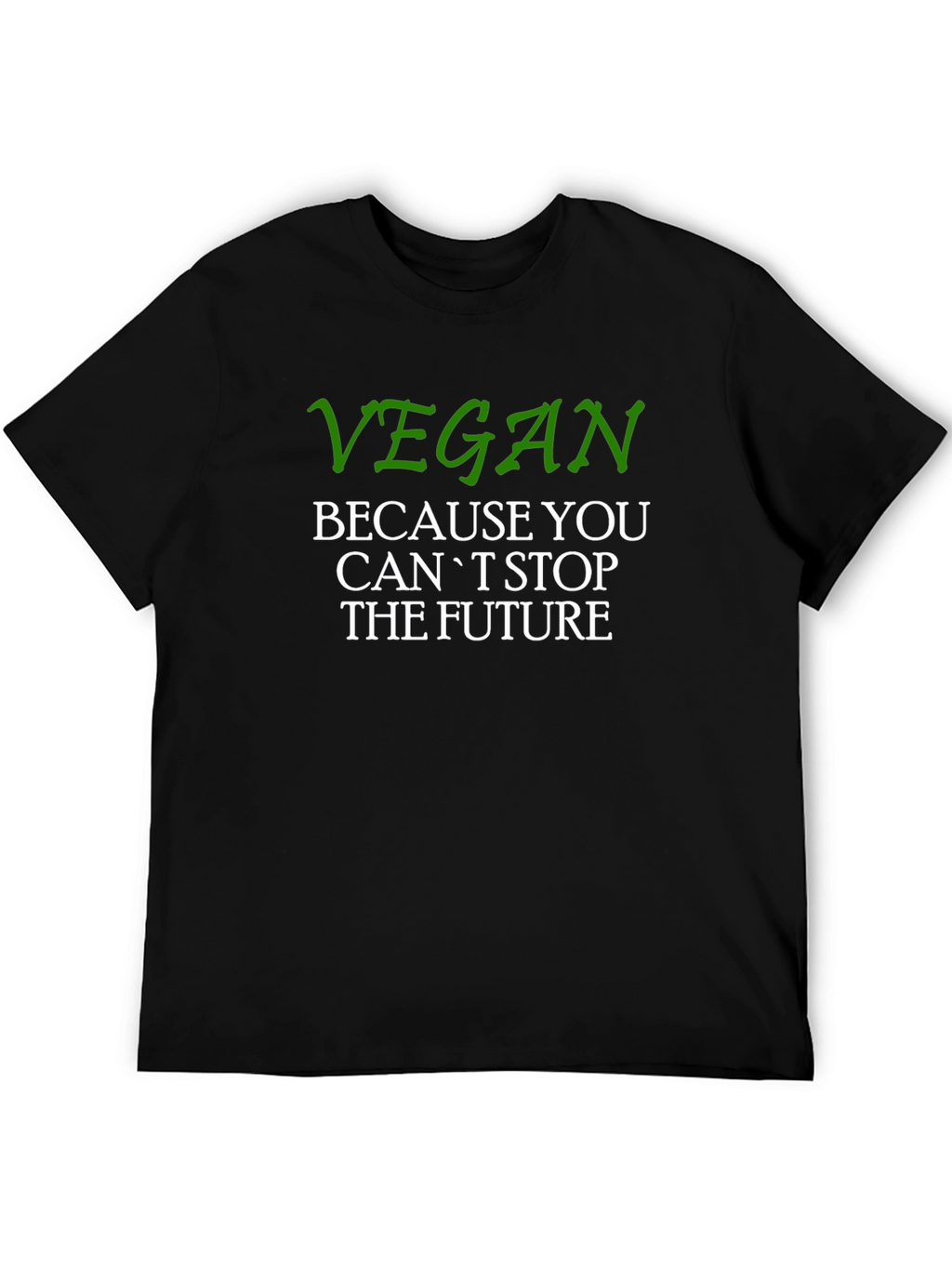 Vegan Future Black T-Shirt