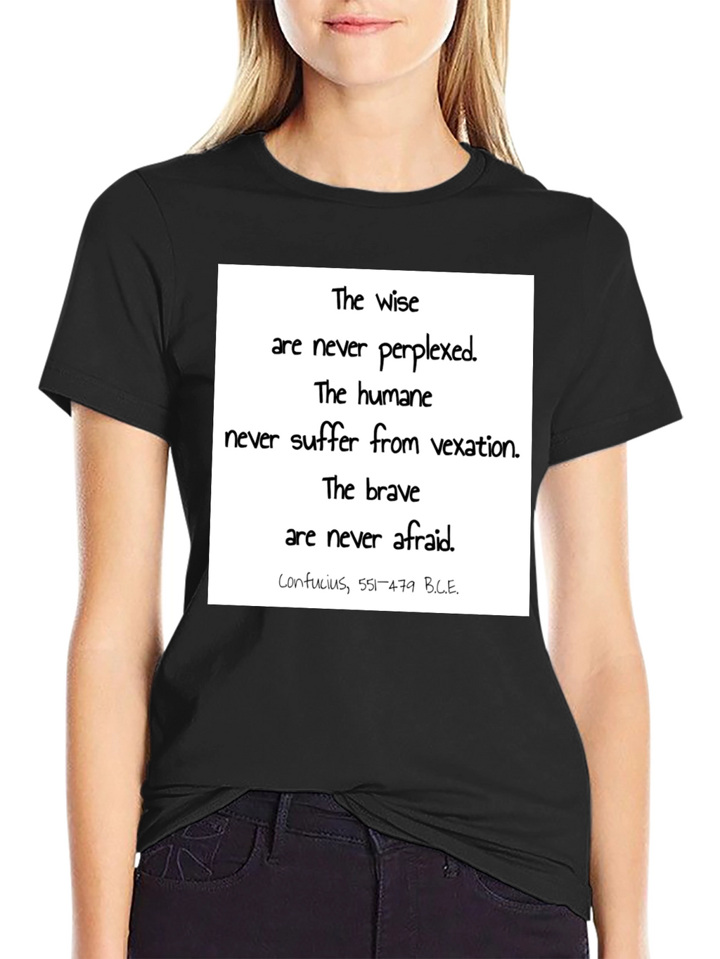 Wise Words T-Shirt - Confucius Quote