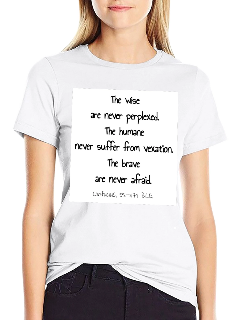 Wise Words T-Shirt - Confucius Quote