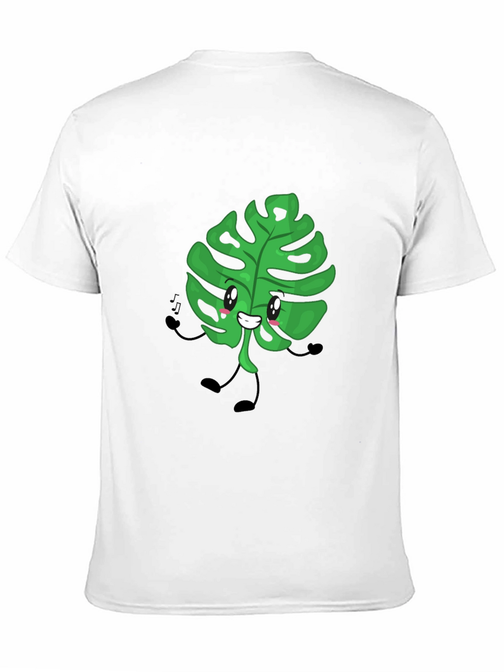 Cute Monstera Leaf Graphic T-Shirt