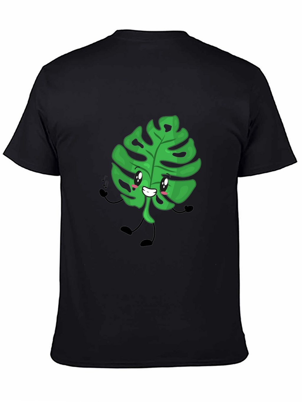 Cute Monstera Leaf Graphic T-Shirt