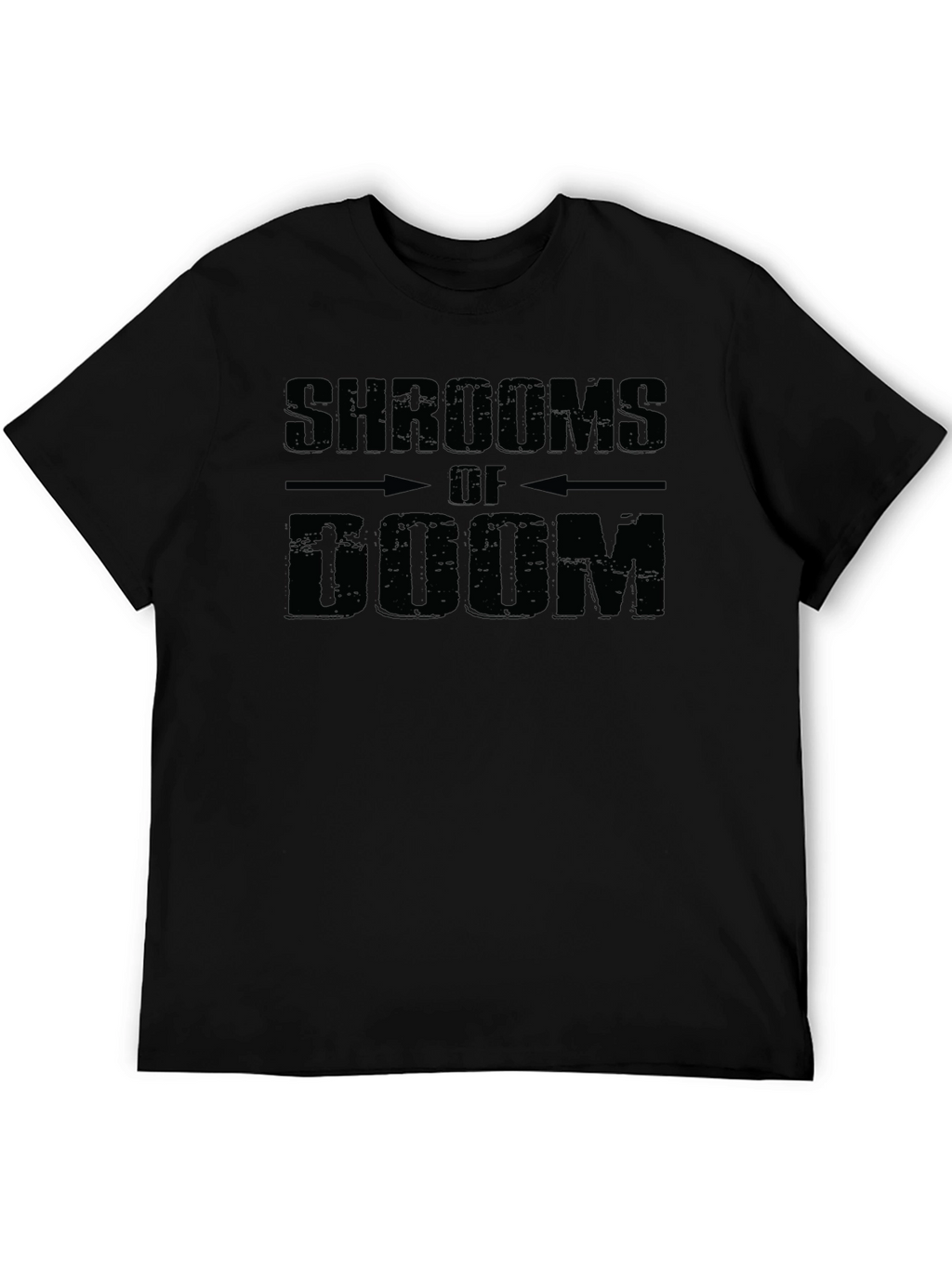 Shrooms of Doom Black T-Shirt