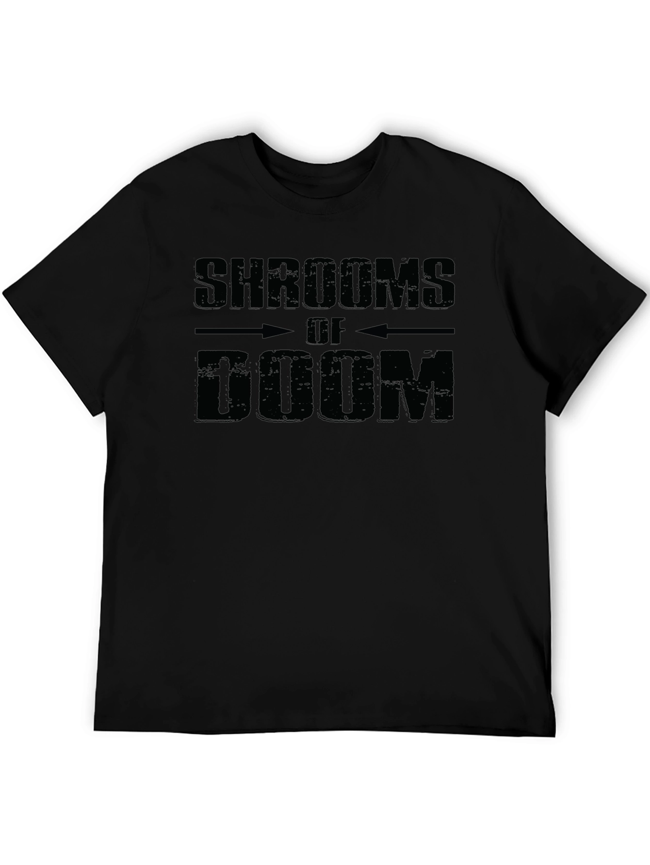 Shrooms of Doom Black T-Shirt