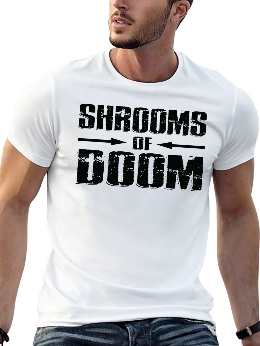 Shrooms of Doom Black T-Shirt