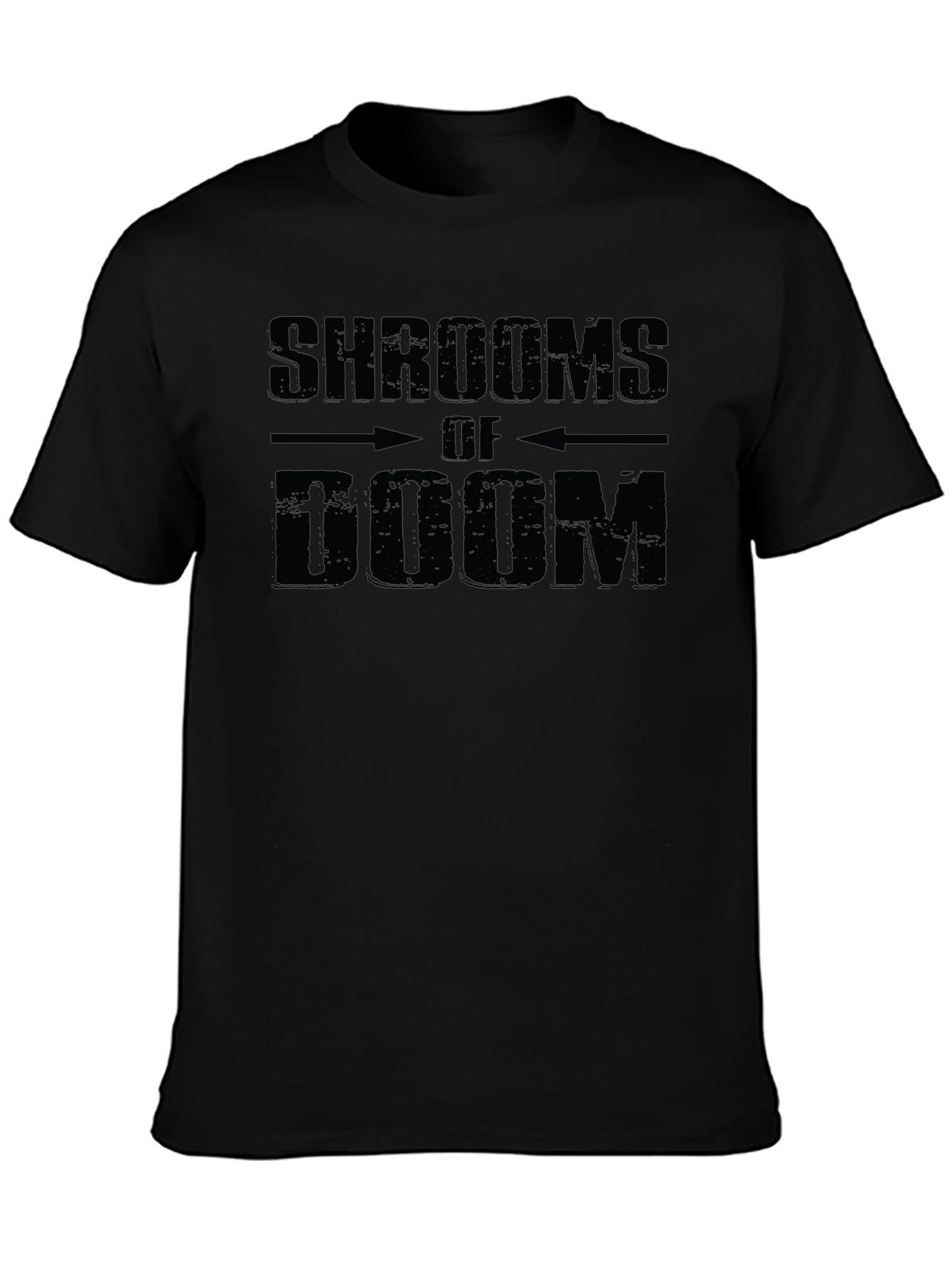 Shrooms of Doom Black T-Shirt