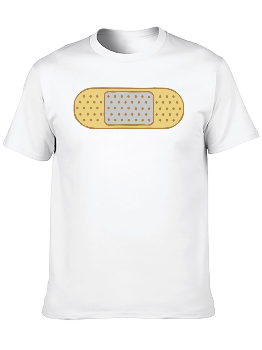 Bandage Graphic Black T-Shirt