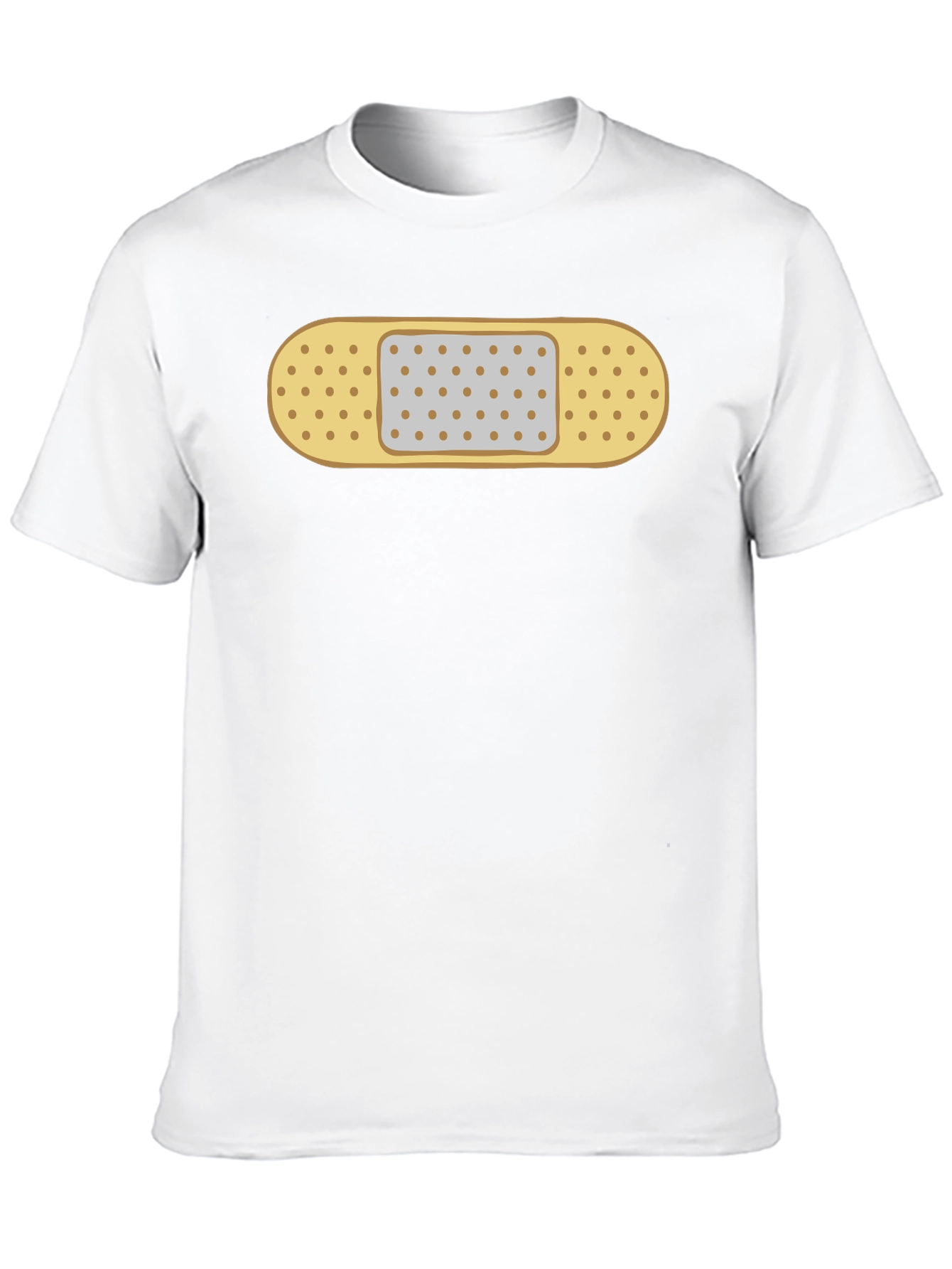 Bandage Graphic Black T-Shirt
