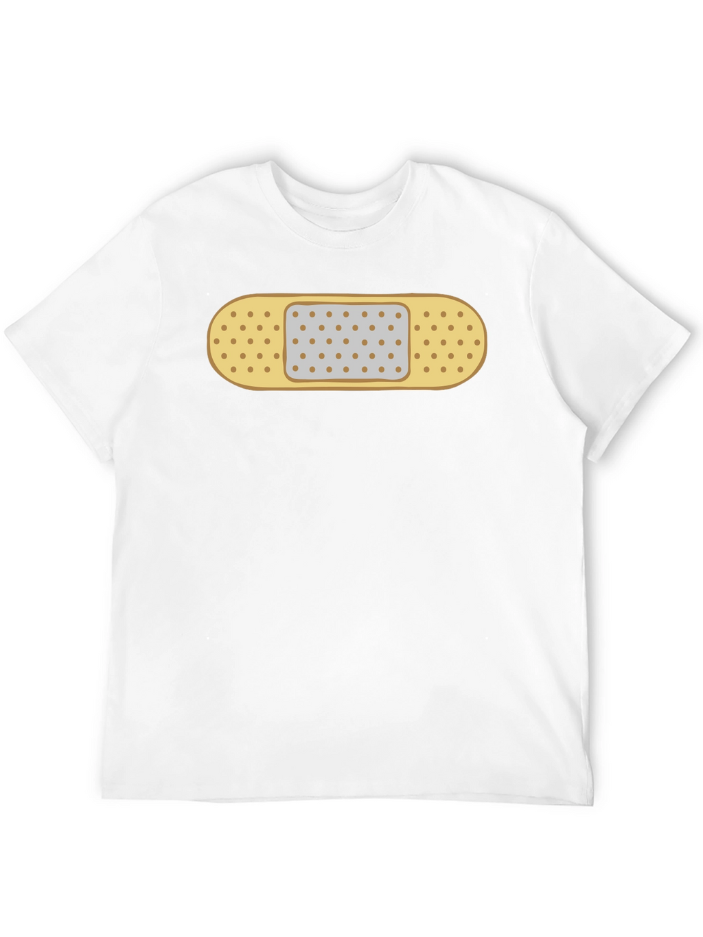 Bandage Graphic Black T-Shirt