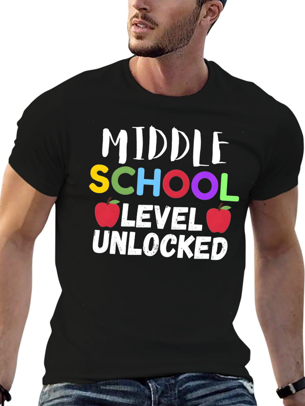 Middle School Level Unlocked T-Shirt