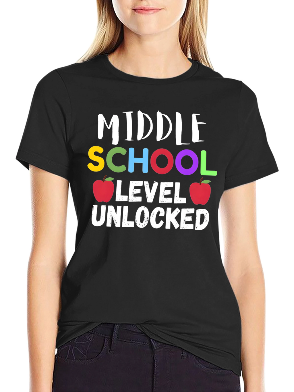 Middle School Level Unlocked T-Shirt