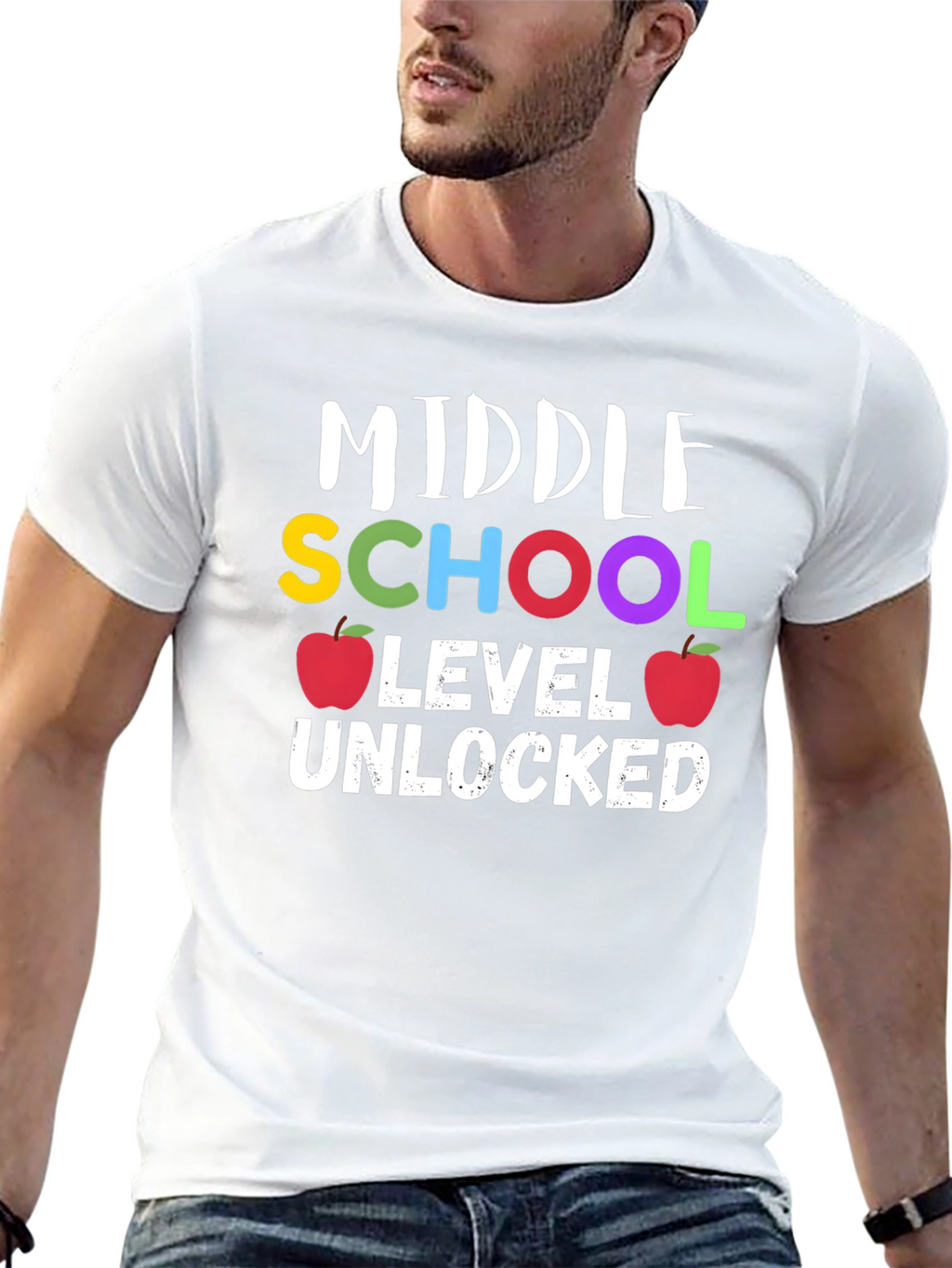 Middle School Level Unlocked T-Shirt