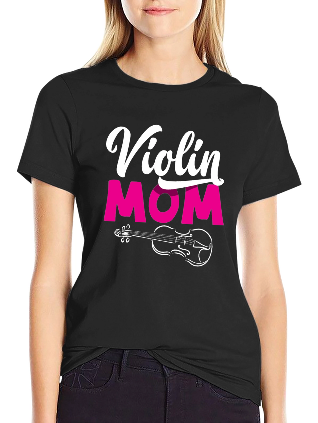 Violin Mom T-Shirt - Music Lover Tee