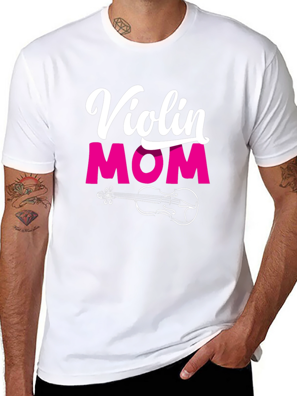 Violin Mom T-Shirt - Music Lover Tee