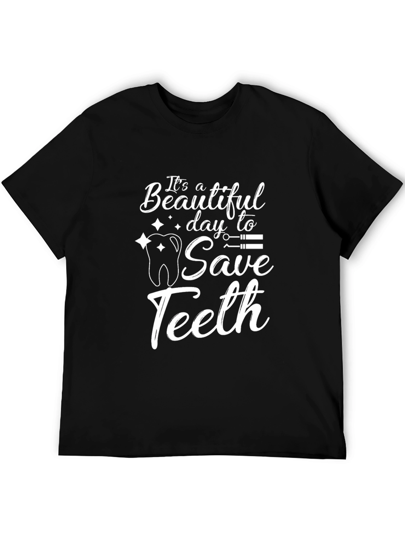 Funny Dentist T-Shirt - Save Teeth Tee