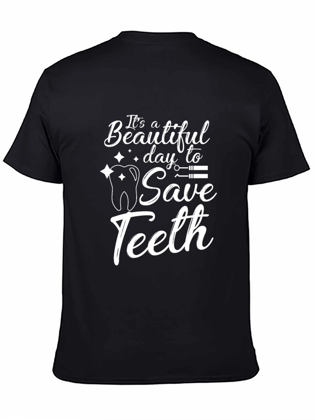 Funny Dentist T-Shirt - Save Teeth Tee
