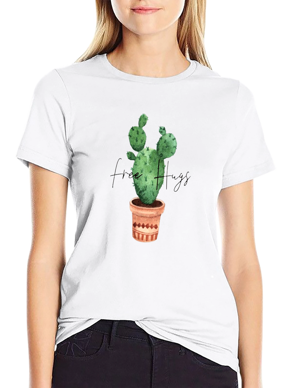 Cactus Free Hugs Graphic Tee