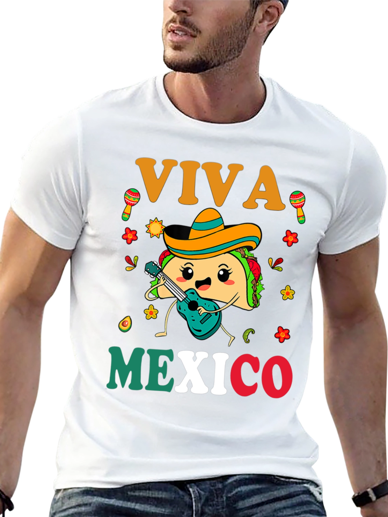 Viva Mexico Taco T-Shirt