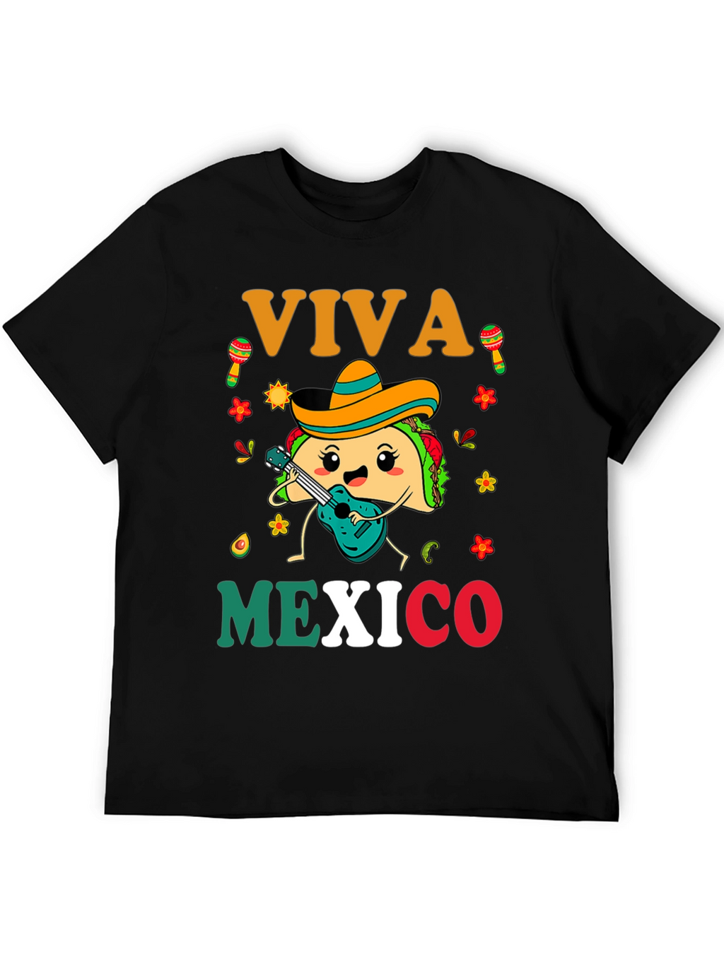 Viva Mexico Taco T-Shirt